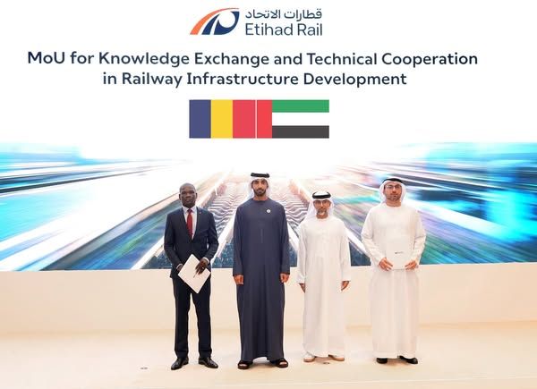 Tchad : Signature d'un protocole d'accord majeur avec les Émirats Arabes Unis pour la construction de chemins de fer vers le Cameroun