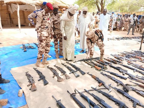 Tchad : malfrats, véhicules et armes appréhendés illégalement appréhendés à Goz-Beïda