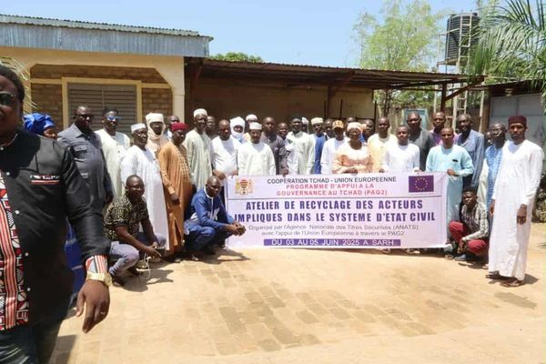 Tchad : modernisation de l’état civil, l’ANATS et le PAG2 renforcent les capacités des acteurs locaux du Moyen-Chari