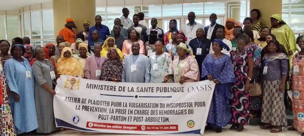 Tchad : OASIS organise un atelier sur le misoprostol pour réduire la mortalité maternelle