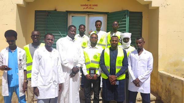 Abéché : L'association AJADSE marque la Journée Mondiale du Don de Sang par un geste de solidarité