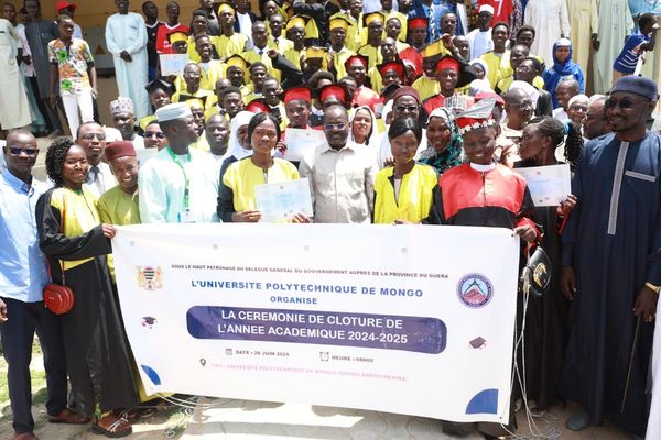Tchad : Clôture de l'année académique 2024-2025 à l'Université Polytechnique de Mongo