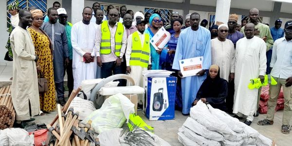 Tchad : le PNUD remet des équipements à la commune du 1er arrondissement pour faire face aux inondations