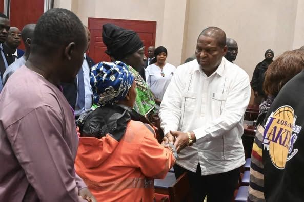 RCA : Le Président Touadéra rencontre les familles des victimes du drame du Lycée Barthélémy Boganda