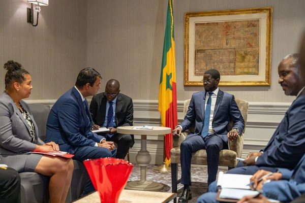 Sénégal : le président Bassirou Diomaye Faye tient des audiences stratégiques à Washington