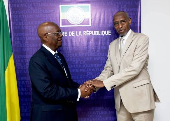 Tchad/Gabon : L'ambassadeur du Tchad reçu par le Médiateur de la République gabonaise