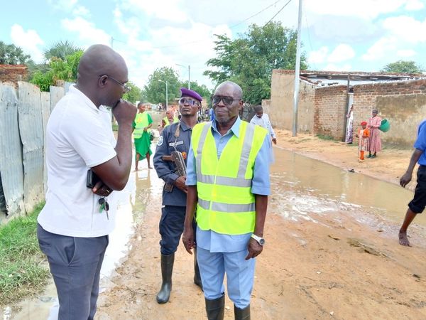 Tchad : Le maire du 9ème arrondissement constate les dégâts des inondations après les dernières pluies