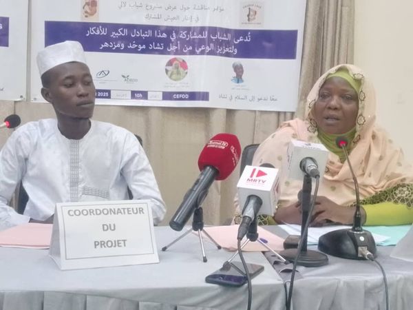 ​Tchad : lancement du projet Chabab Lalé pour une cohabitation harmonieuse