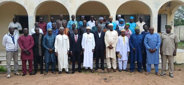 Tchad : passation de service entre les délégués sortant et entrant de la Jeunesse et des Sports de la Tandjilé