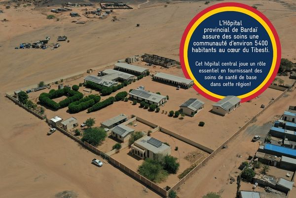 Tchad : Des panneaux solaires pour l'hôpital de Bardaï