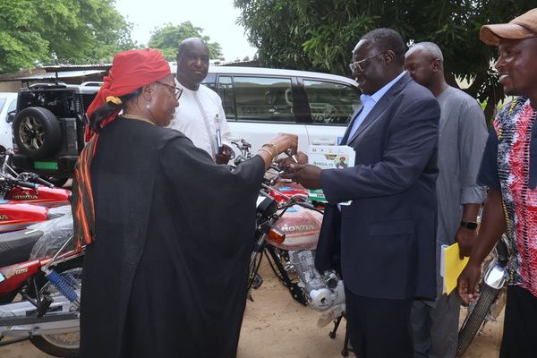 ​Tchad : le projet RENFORT remet des moyens roulants à la Direction Générale du Génie Rural et de l’Hydraulique Agricole