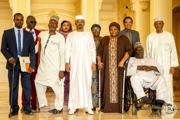 Tchad : les personnes vivant avec handicap reçues par le chef de l’Etat