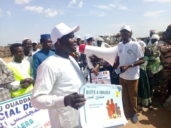 Tchad : Campagne "Zéro Choléra" dans le Camp de Réfugiés de Dougui