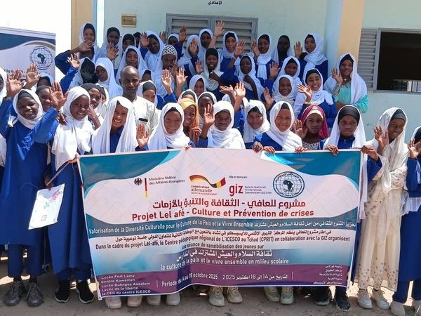 حملة الإيسيسكو في تشاد تواصل نشر ثقافة السلام والتعايش داخل المدارس