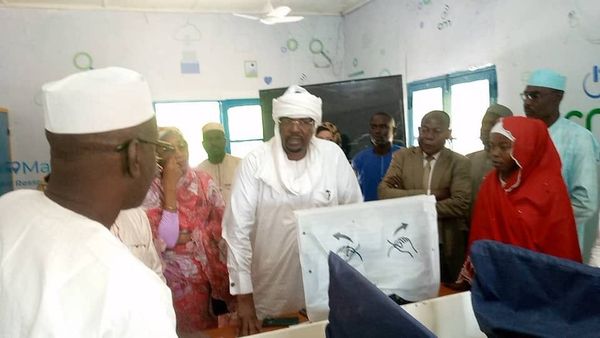 Tchad : Le Ministre délégué Ahmat Oumar Ahmat inspecte les chantiers communaux à Massakory