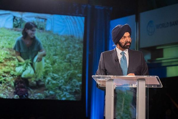 Ajay Banga, président du Groupe de la Banque mondiale. Photo : Banque mondiale.
