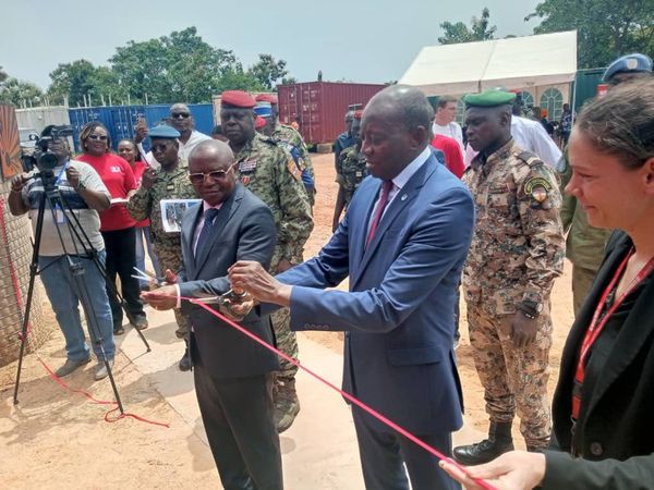 RCA : les Forces Armées Centrafricaines dotées d’un entrepôt d’armes aux normes internationales