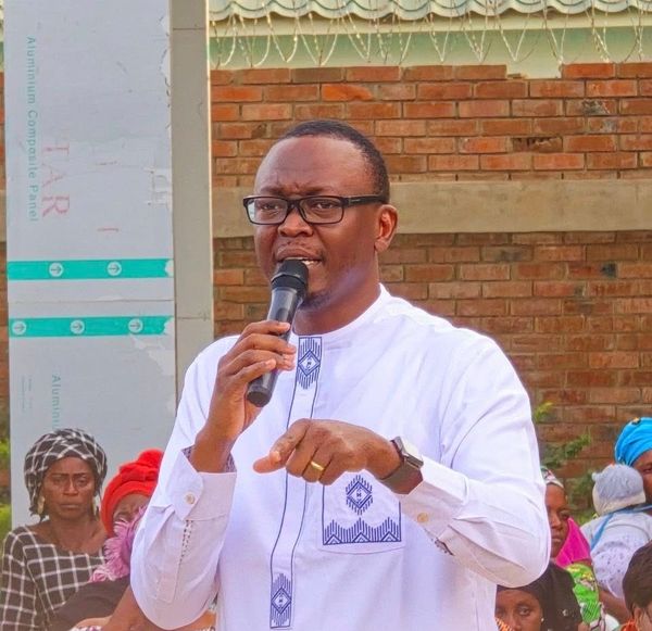 Masra Succes, président du parti Les Transformateurs.