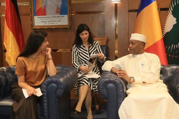 Tchad - Allemagne : renforcement de la coopération bilatérale, notamment sur les questions humanitaires et Sécuritaires