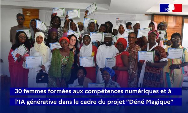 Tchad : 30 femmes formées aux compétences numériques et à l’IA générative