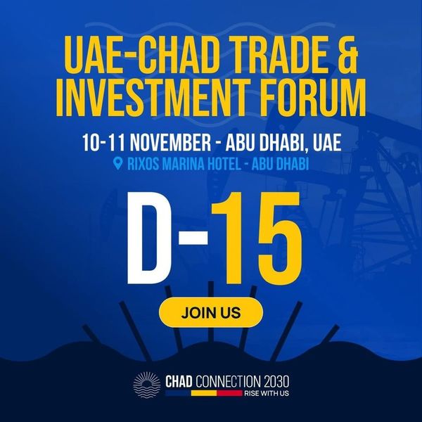 ​15 jours avant le Forum sur le commerce et l’investissement Tchad–Émirats arabes unis