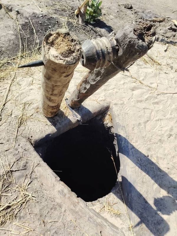 Le puits à l'origine du conflit meurtrier à Dibébé. © DR