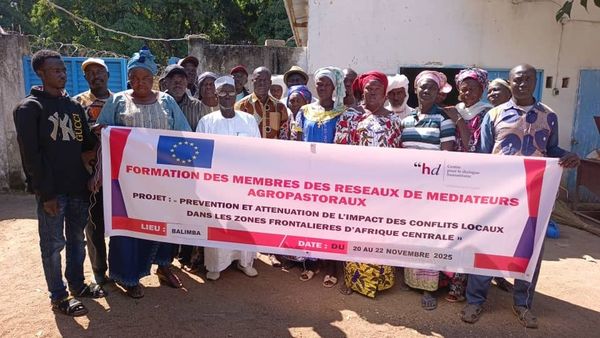 Tchad : Le Centre HD organise un atelier à Balimba pour la prévention des conflits agropastoraux