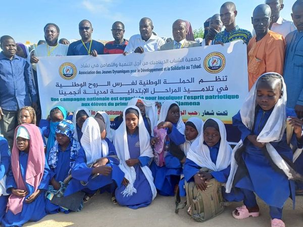 Tchad : l’AJDDS sensibilise les élèves du complexe scolaire Alhidaya à l’esprit patriotique