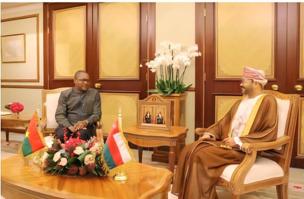 Coopération Burkina Faso - Sultanat d’Oman : Les deux pays s'engagent à élever le niveau de leur partenariat