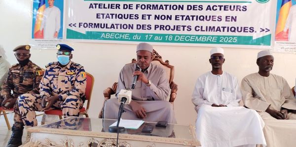 Tchad : à Abéché, ouverture d’un atelier de formation sur la formulation des projets climatiques