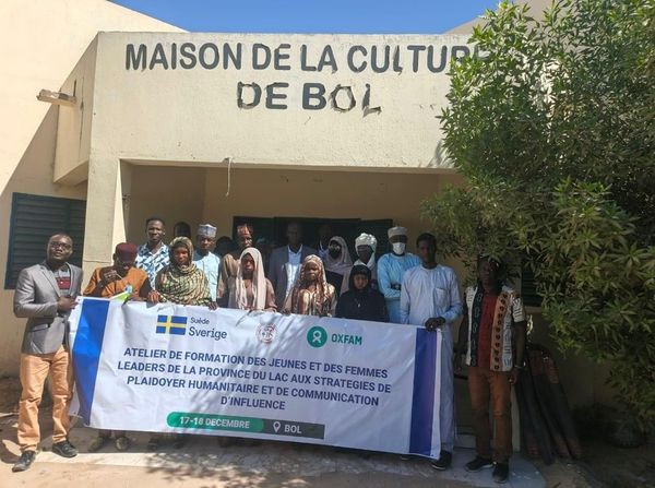 Tchad : atelier de formation des jeunes et des femmes leaders du Lac aux stratégies de plaidoyer humanitaire