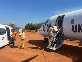 Élections en RCA : Le défi logistique relevé grâce au soutien de la MINUSCA