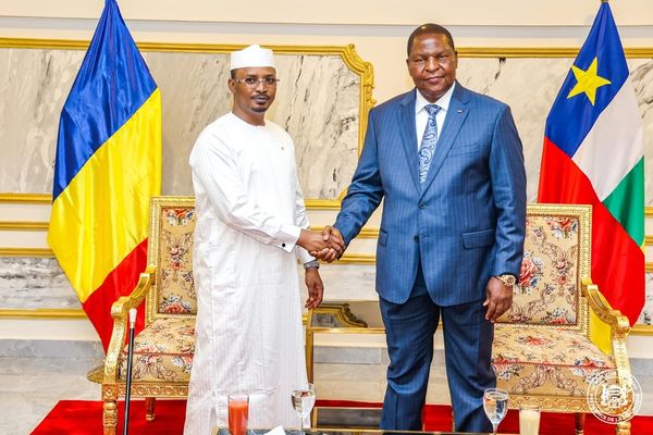 ​Réélection de Faustin-Archange Touadéra : le président tchadien salue un partenariat stratégique renforcé