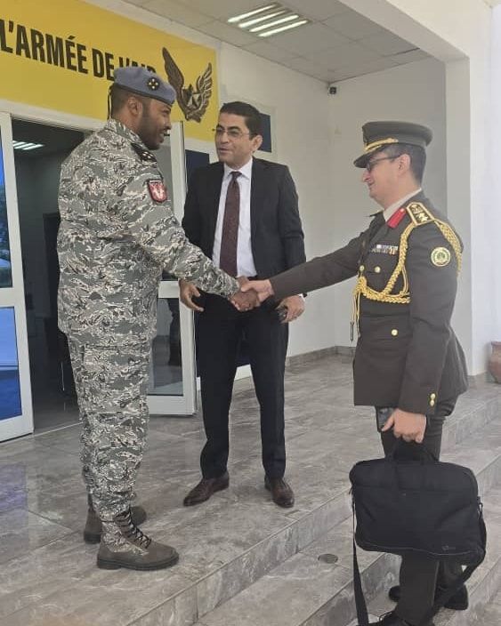 Tchad : l’attaché de défense de l’ambassade d’Egypte reçu par le CEMAA
