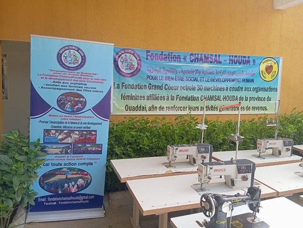 Solidarité : 30 machines à coudre pour booster l'autonomisation des femmes du Ouaddaï
