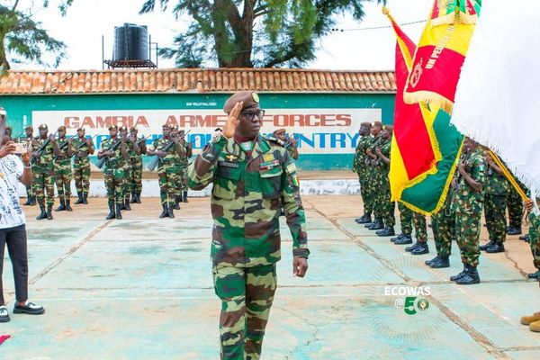 CEDEAO : le colonel Aliou Tine prend la tête de la force ECOMIG en Gambie