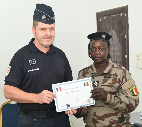 Tchad : La coopération française appuie la formation de la police de proximité