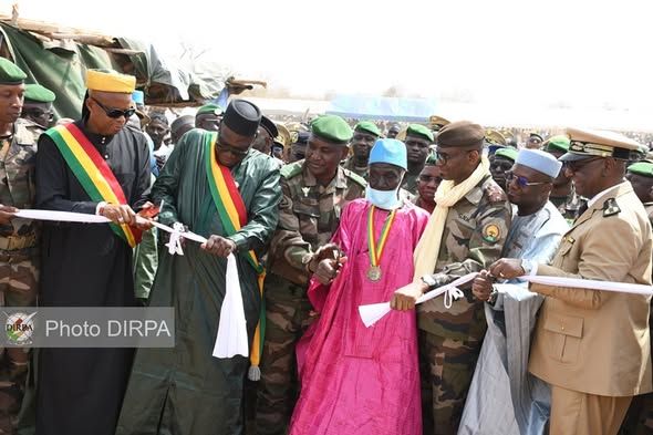 Mali : à Kita, inauguration d’un camp militaire