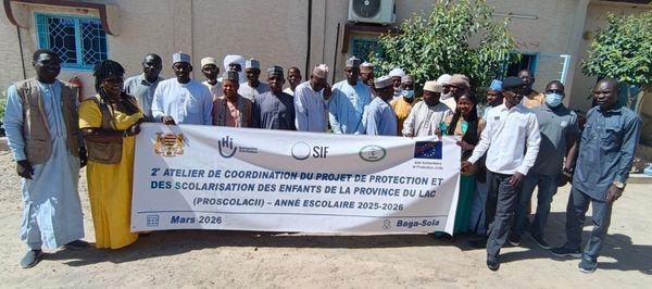 Tchad : le PROSCOLAC II renforce la coordination pour la protection et la scolarisation des enfants du Lac à Bagasola
