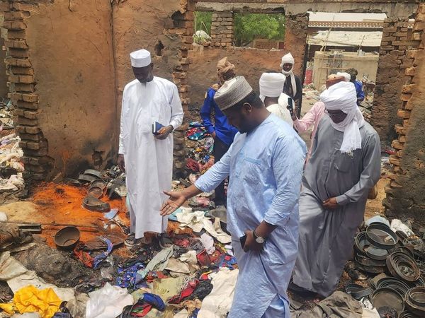 Tchad : à Ati, les autorités évaluent les dégâts après l’incendie des entrepôts du marché moderne
