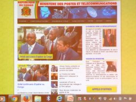 NTIC au Congo : Le ministère des postes et télécommunications met en ligne son site web