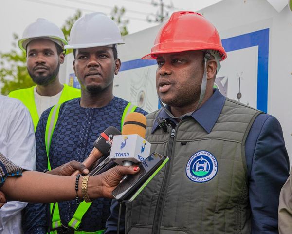 N'Djamena : la réhabilitation du Rond-Point Double Voie lancée