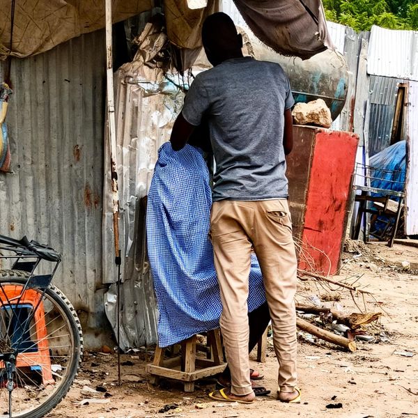 Ndjamena : La coiffure de rue, un refuge économique pour la jeunesse