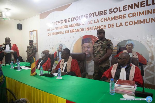 Justice à Bamako : première audience publique de la Chambre criminelle