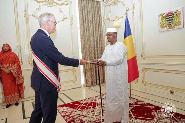 Tchad : trois nouveaux ambassadeurs présentent leurs lettres de créance