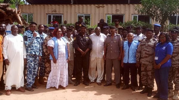 Tchad : au Mandoul, le HCDH et le PNUD renforcent les capacités des FDS dans la prévention et la protection des droits humains