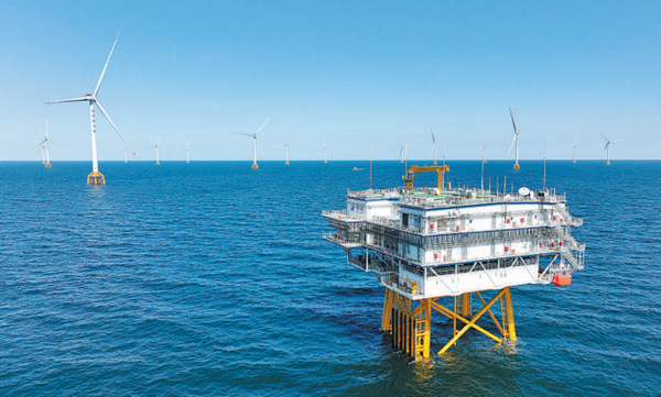China's Deepest Offshore Wind Farm Achieves Full-Capacity Operation