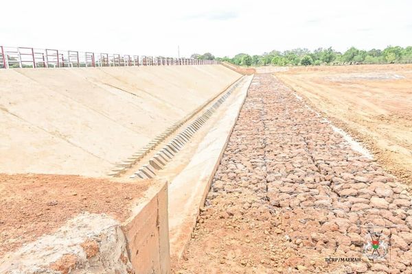 Burkina : le barrage de Goulouré, un ouvrage de 1 023 000 m³ pour la souveraineté alimentaire