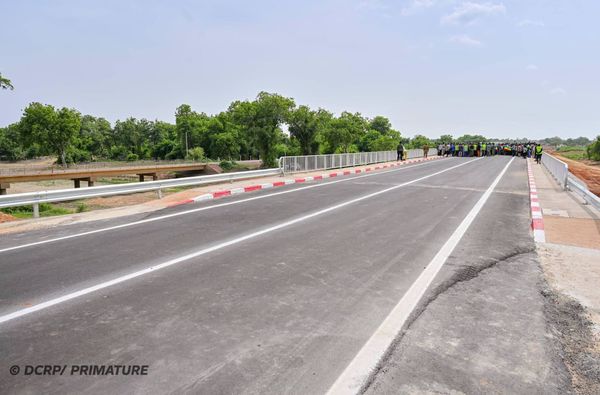 Burkina Faso : inauguration du pont de Hèrèdougou, un pas vers la modernisation routière