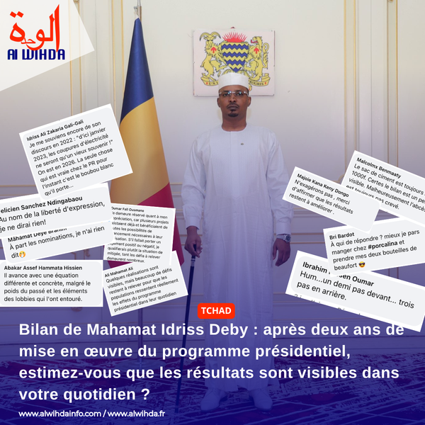 Tchad : entre routes bitumées, délestages et chômage, les internautes dressent un bilan contrasté de Mahamat Idriss Déby
